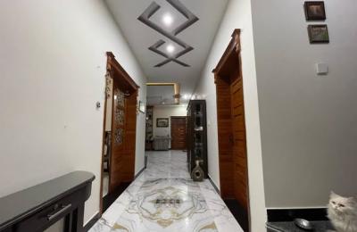 G 13/ proper corner double story house for sale.