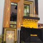 3 Marla double story house ultra modern design for sale